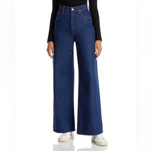 NWT MOTHER The Funnel Sneak Wide Leg Jean 29